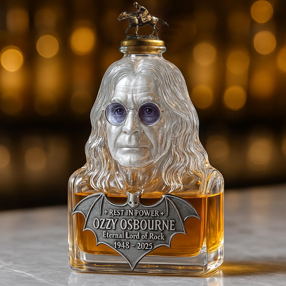 Bouteille scellée — bouteille de whisky en l'honneur d'Ozzy Osbourne