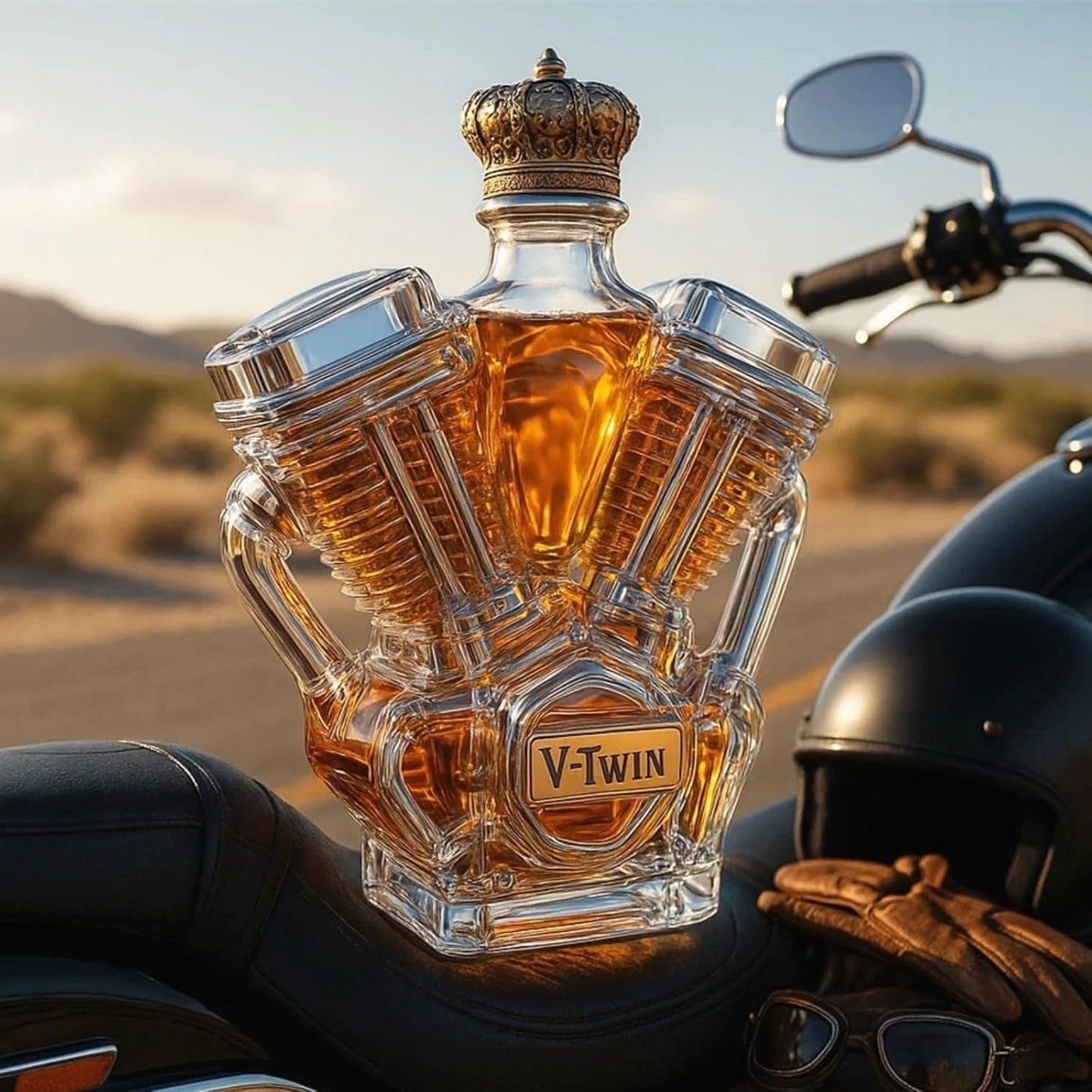 Bouteille de Whisky - Édition V8