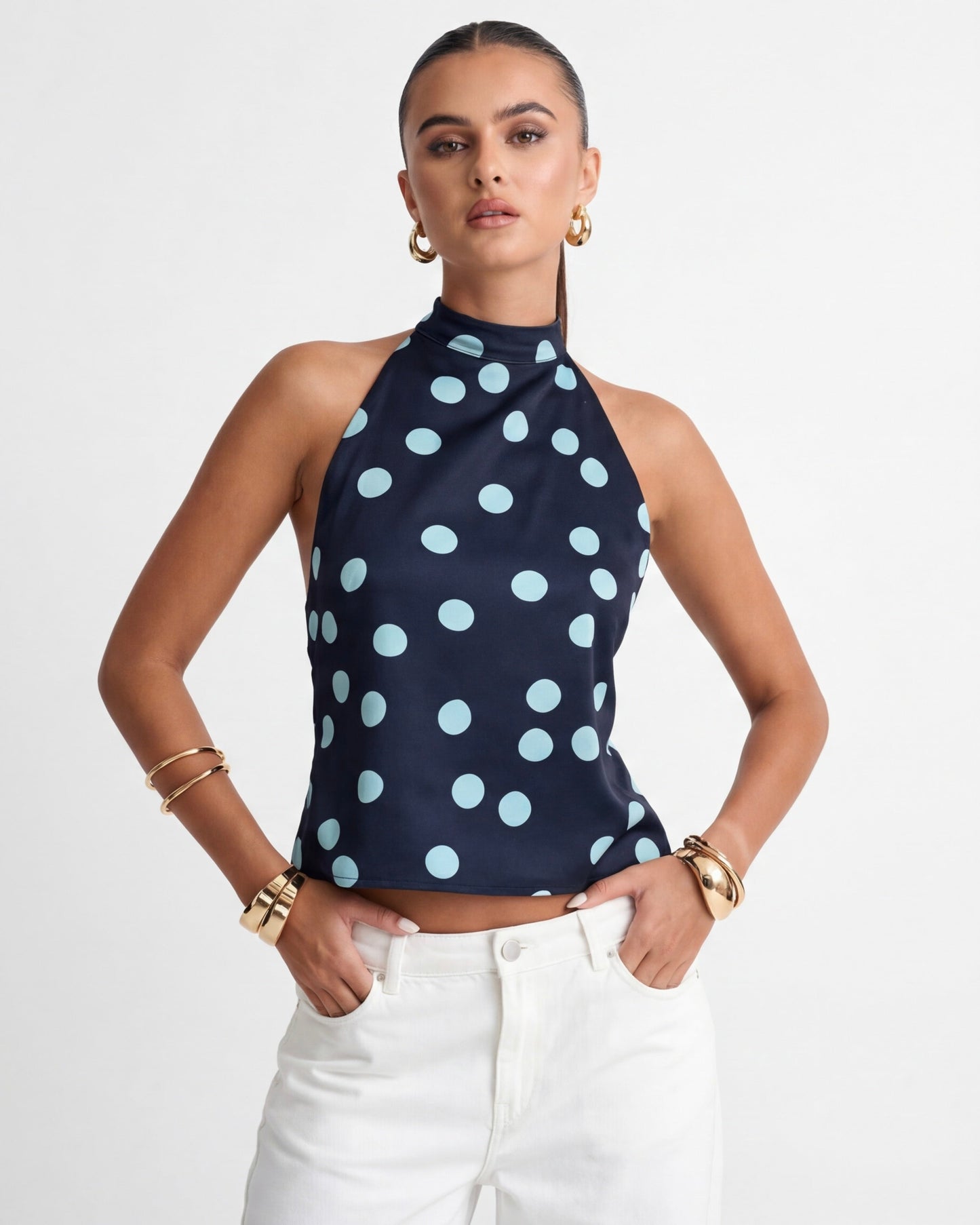 Haut halter Polka Muse