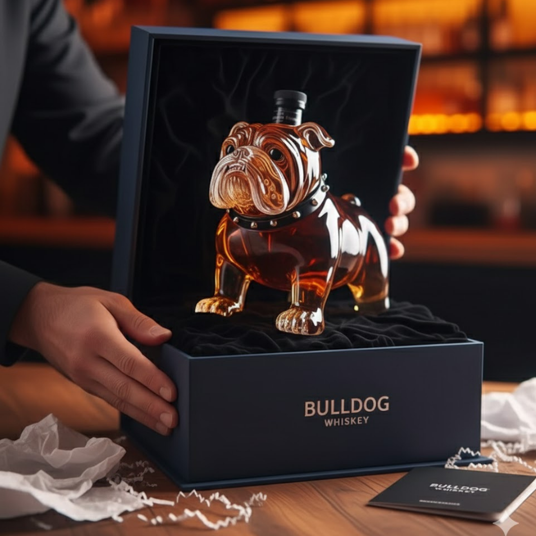 Bouteille de Whisky - Édition Bulldog