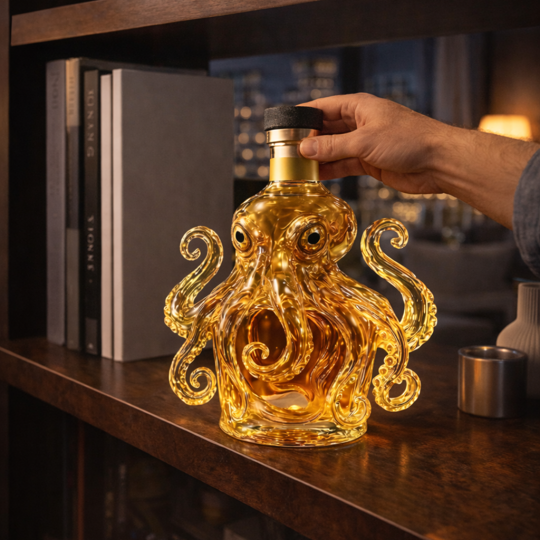 Bouteille de Whisky - Édition Polyédrique