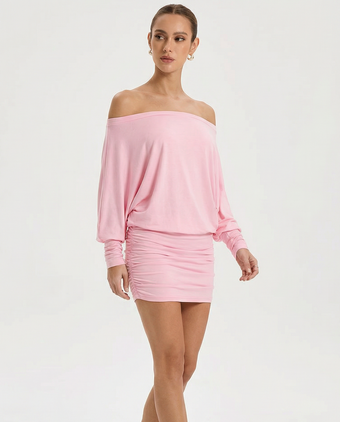 ASTRID | SOLA Ruched Mini Dress