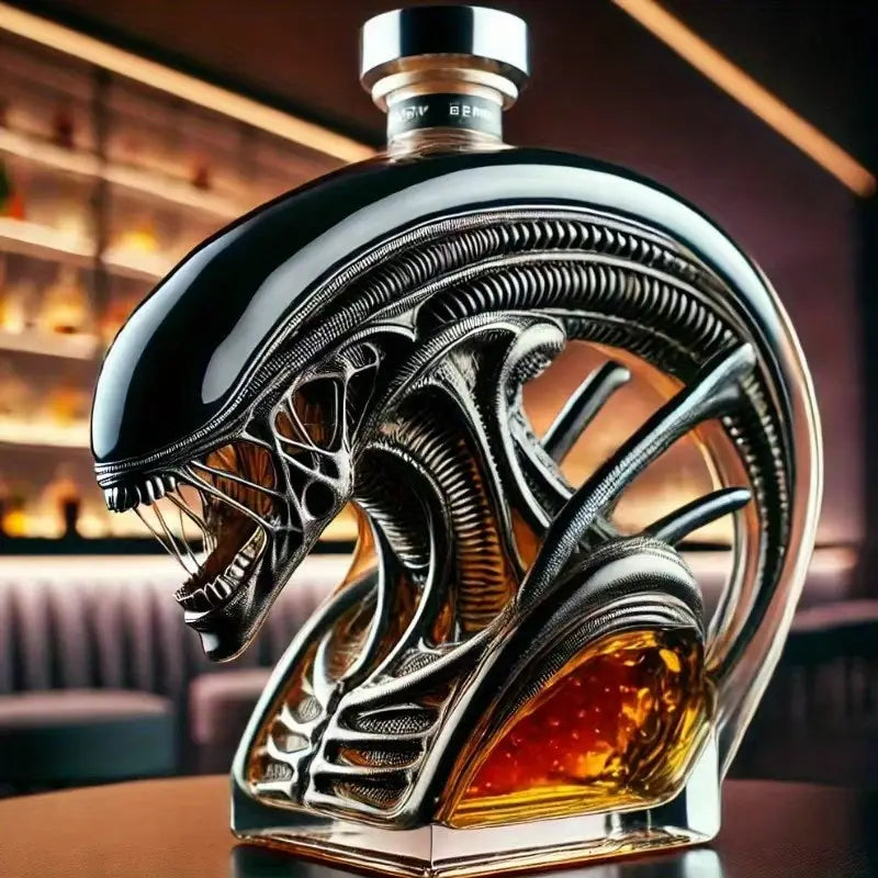 Carafe en forme d'extraterrestre