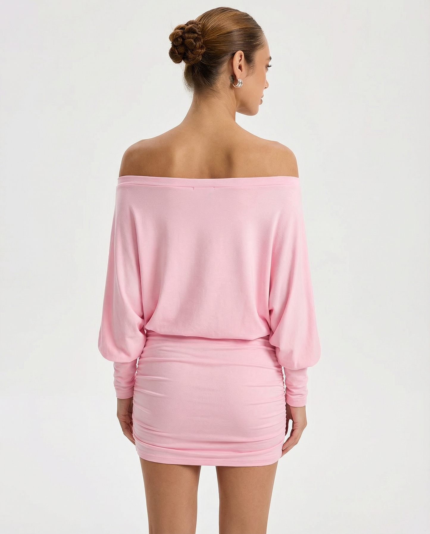 ASTRID | SOLA Ruched Mini Dress