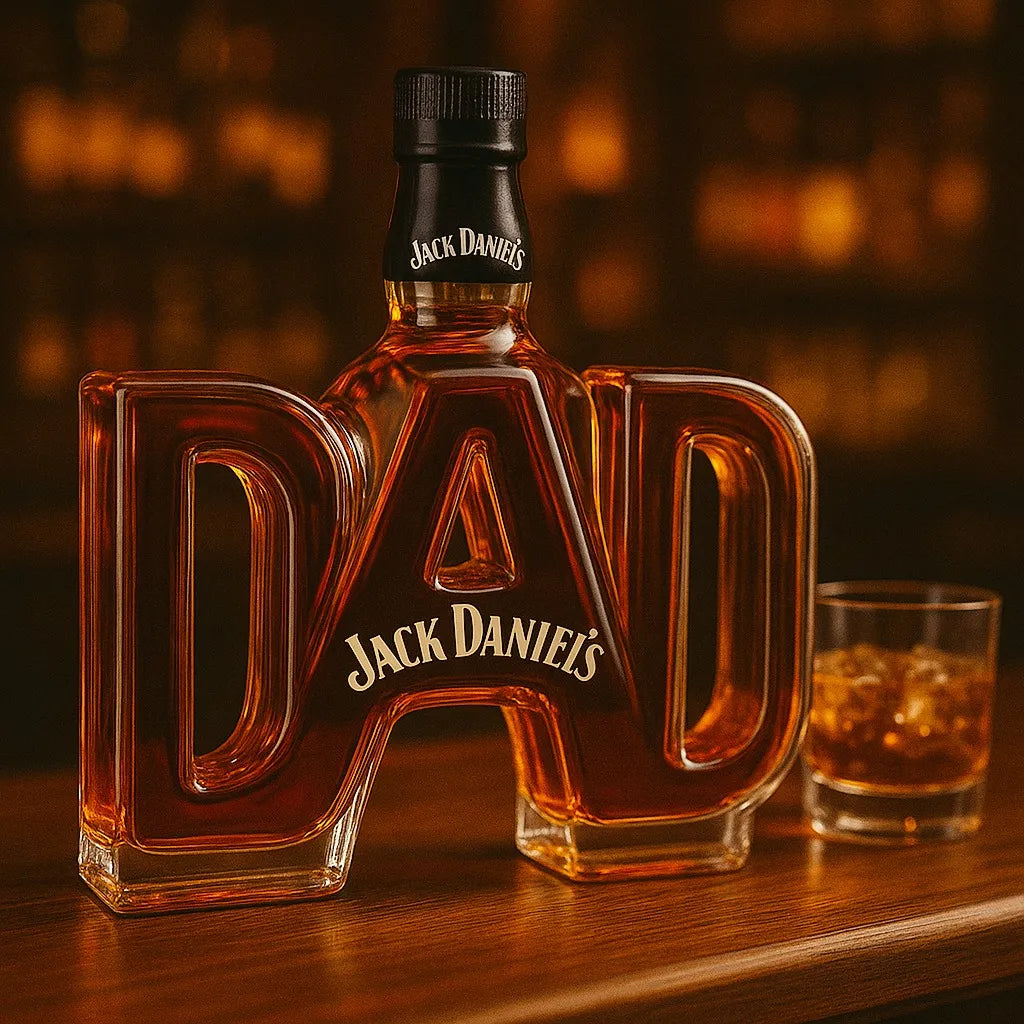 Bouteille de whisky Jack Daniel's - Édition Père