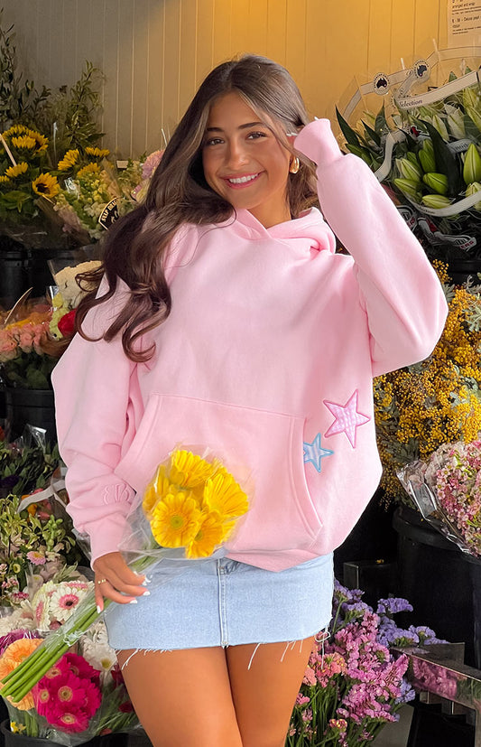 ASTRID | Sweat à capuche étoilé