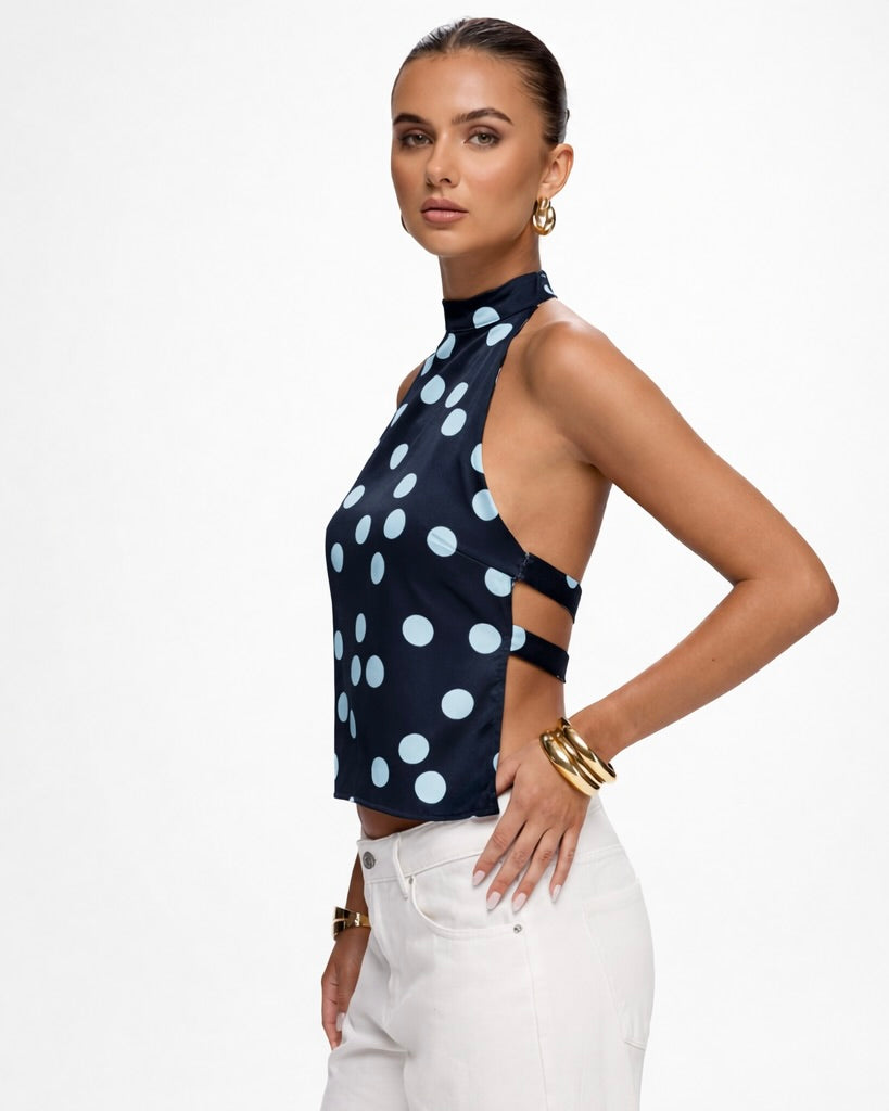 Haut halter Polka Muse