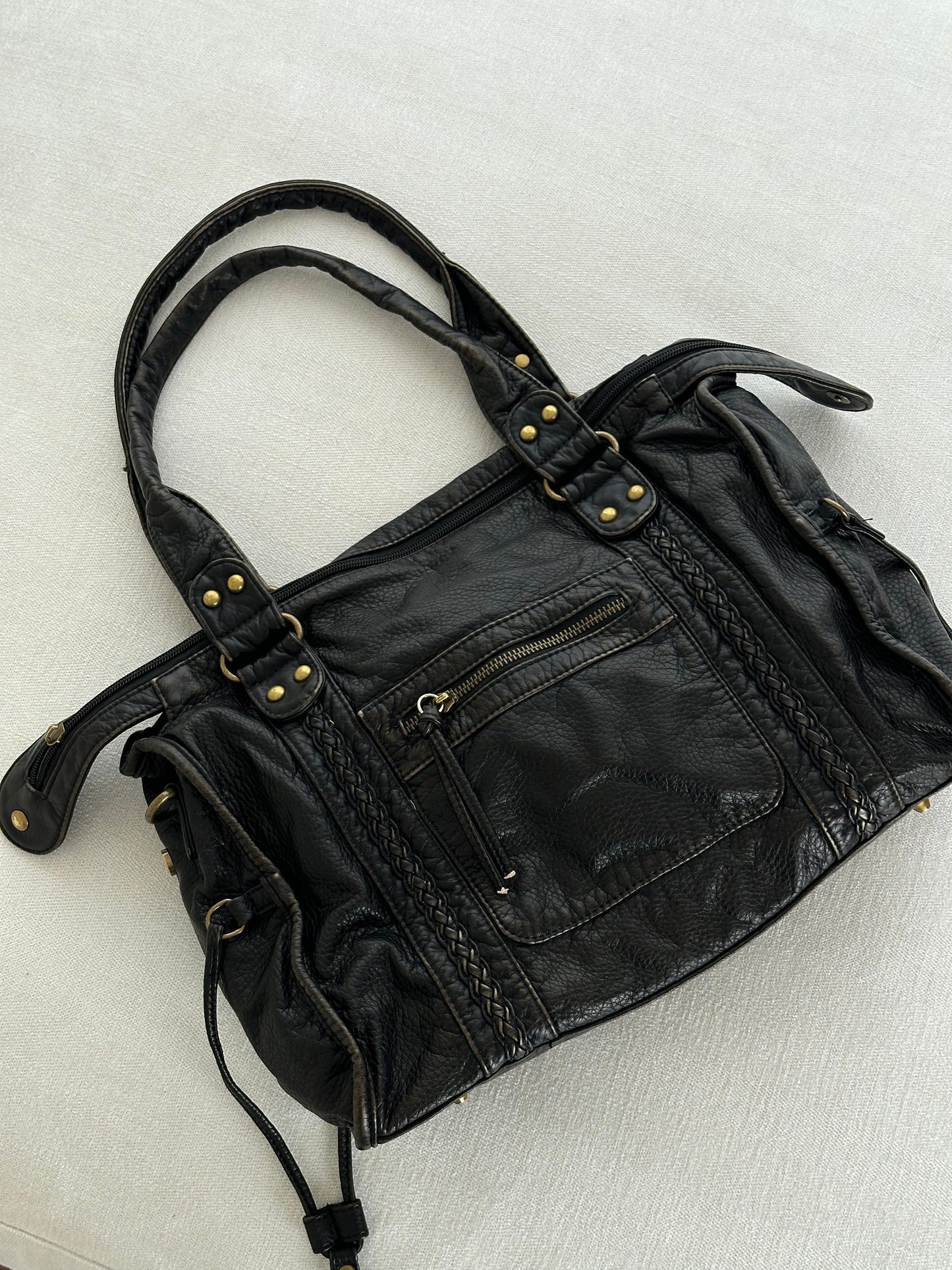 ASTRID | Vintage Weave Shoulder Bag