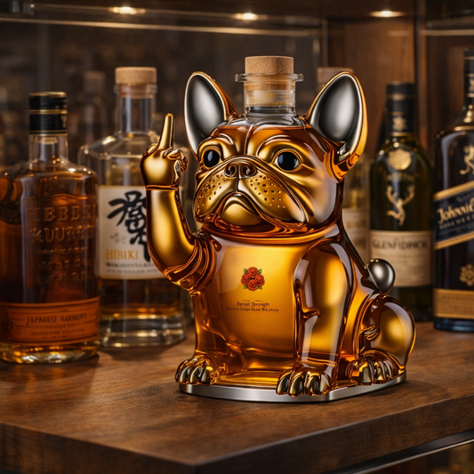 Bouteille de whisky - Édition Chien
