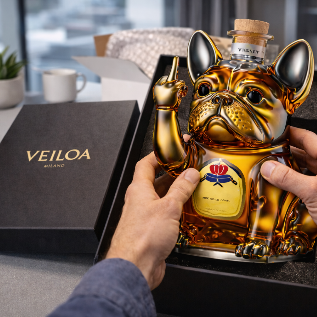 Bouteille de whisky - Édition Chien