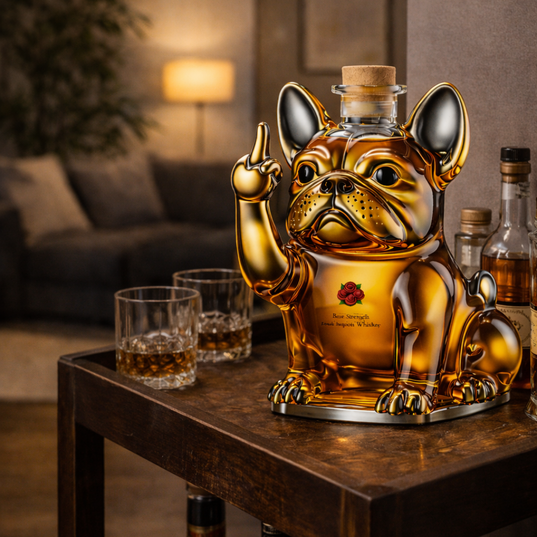 Bouteille de whisky - Édition Chien