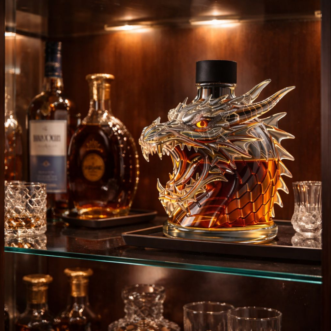 Bouteille de whisky - Édition Dragon