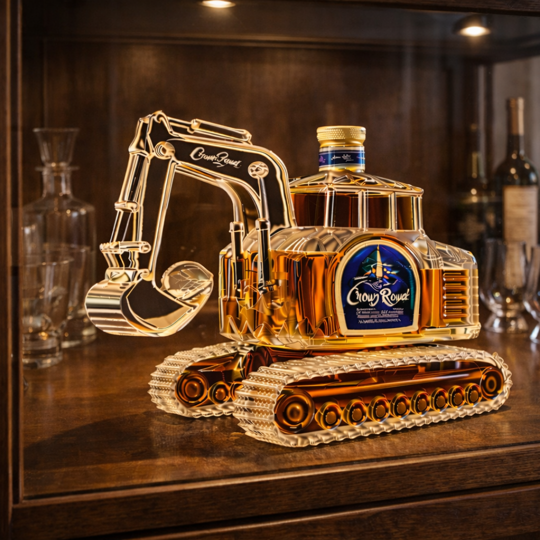Bouteille de Whisky - Édition Excavatrice
