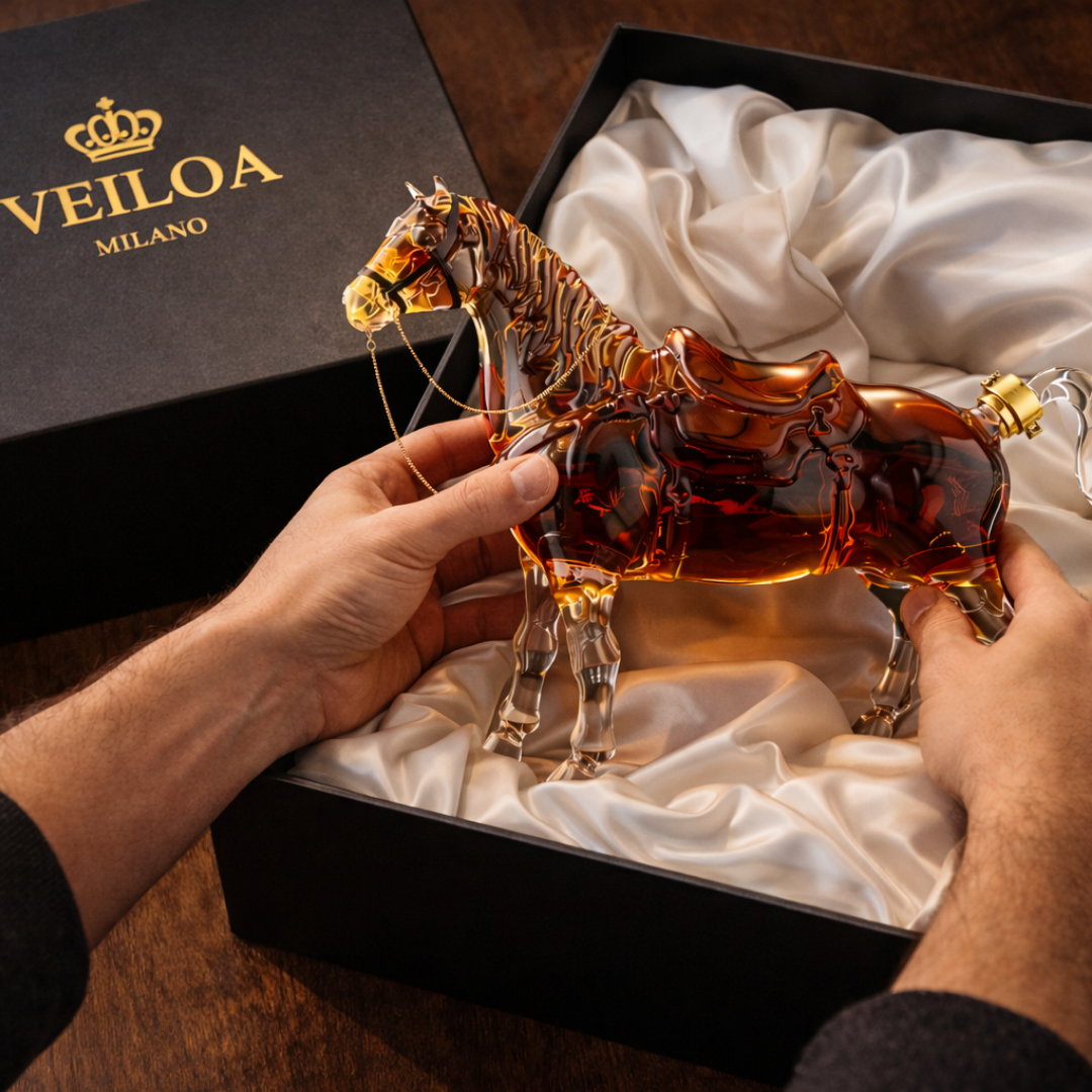 Bouteille de Whisky - Édition Cheval