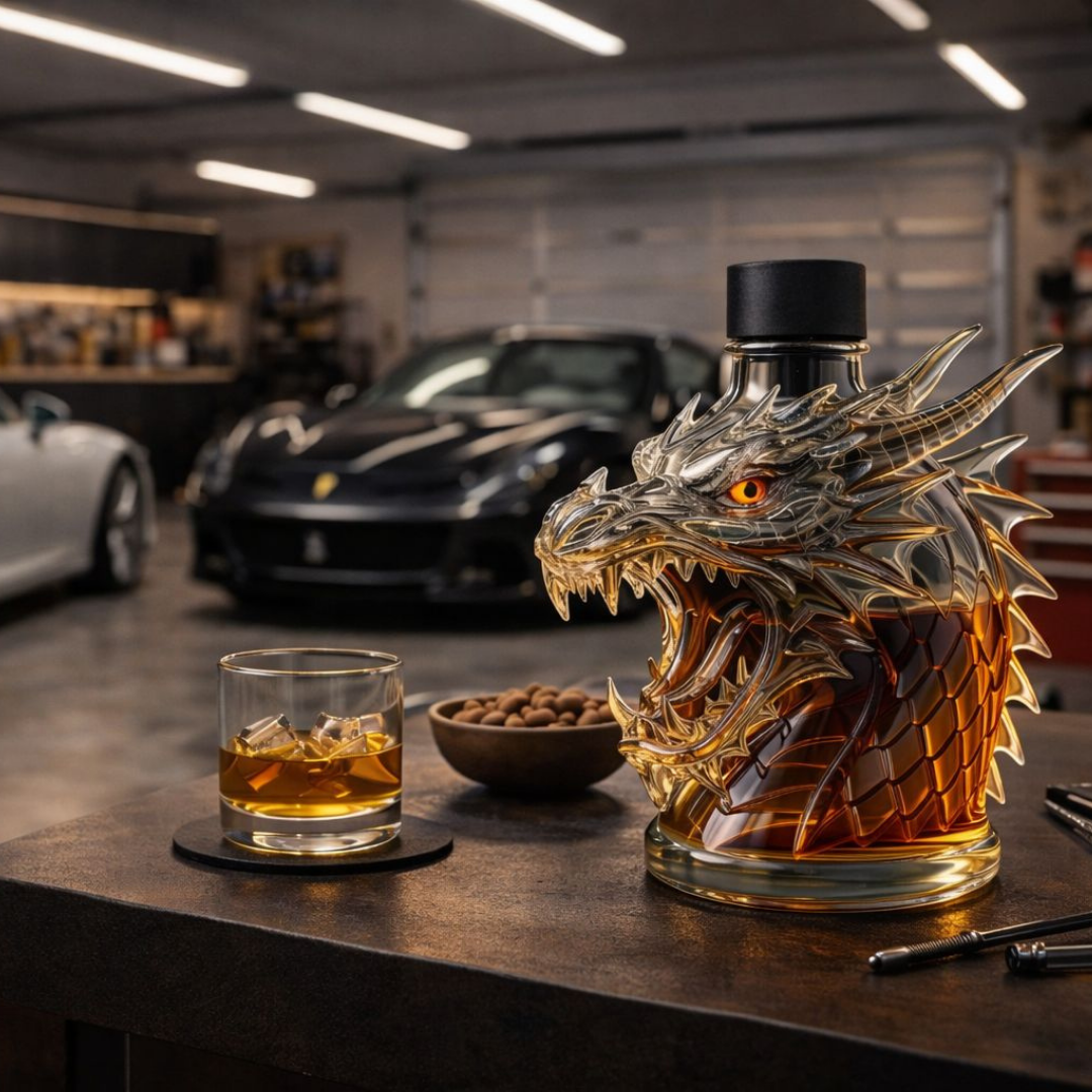 Bouteille de whisky - Édition Dragon