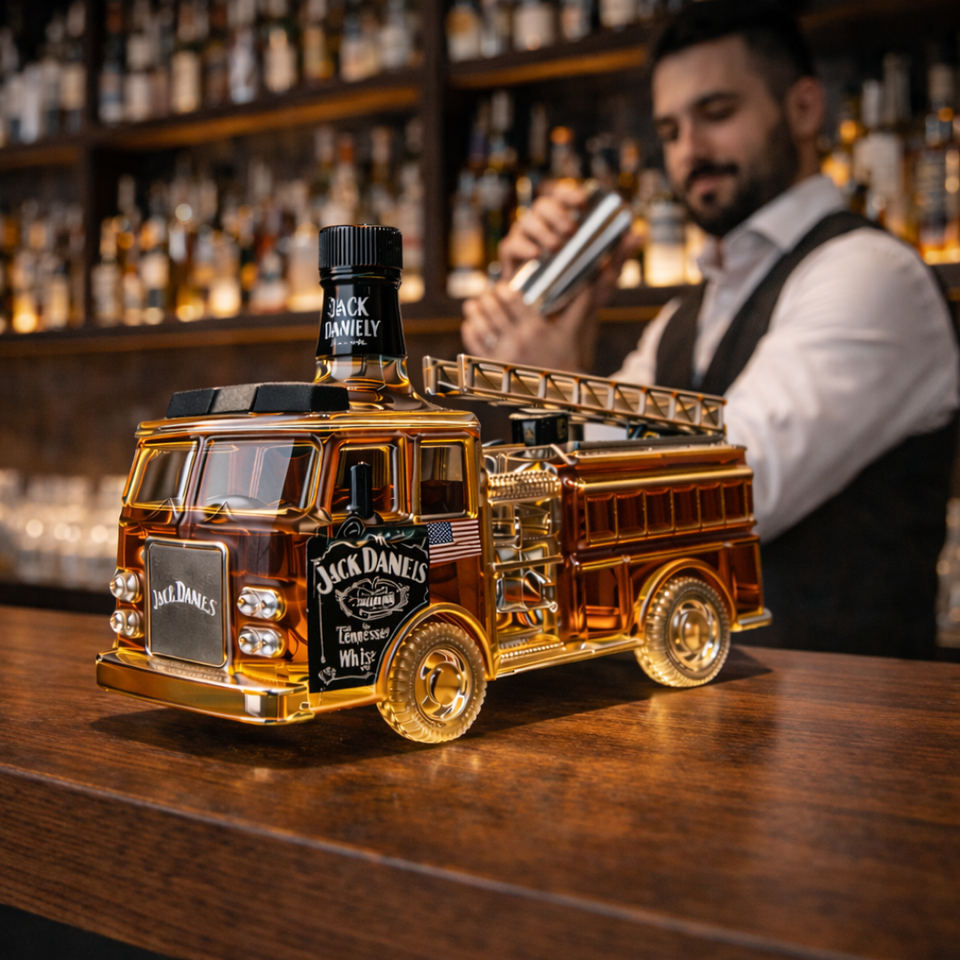 Bouteille de whisky Jack Daniel's - Édition Pompier