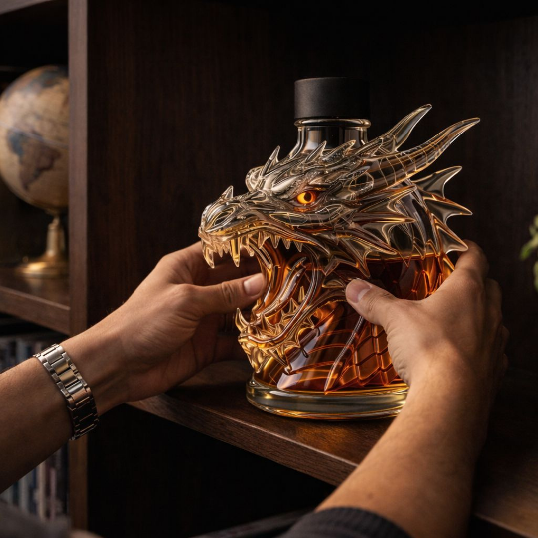 Bouteille de whisky - Édition Dragon