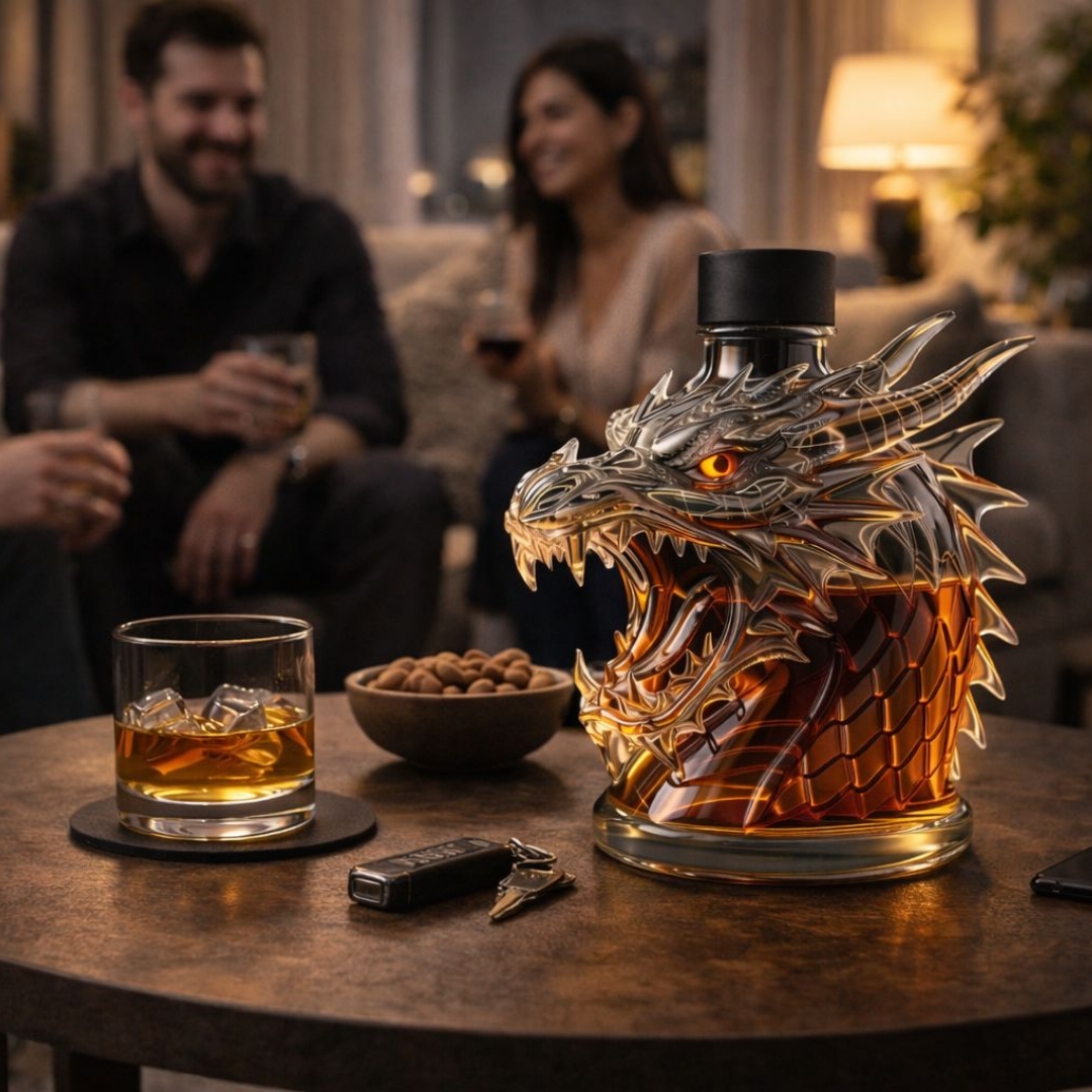 Bouteille de whisky - Édition Dragon