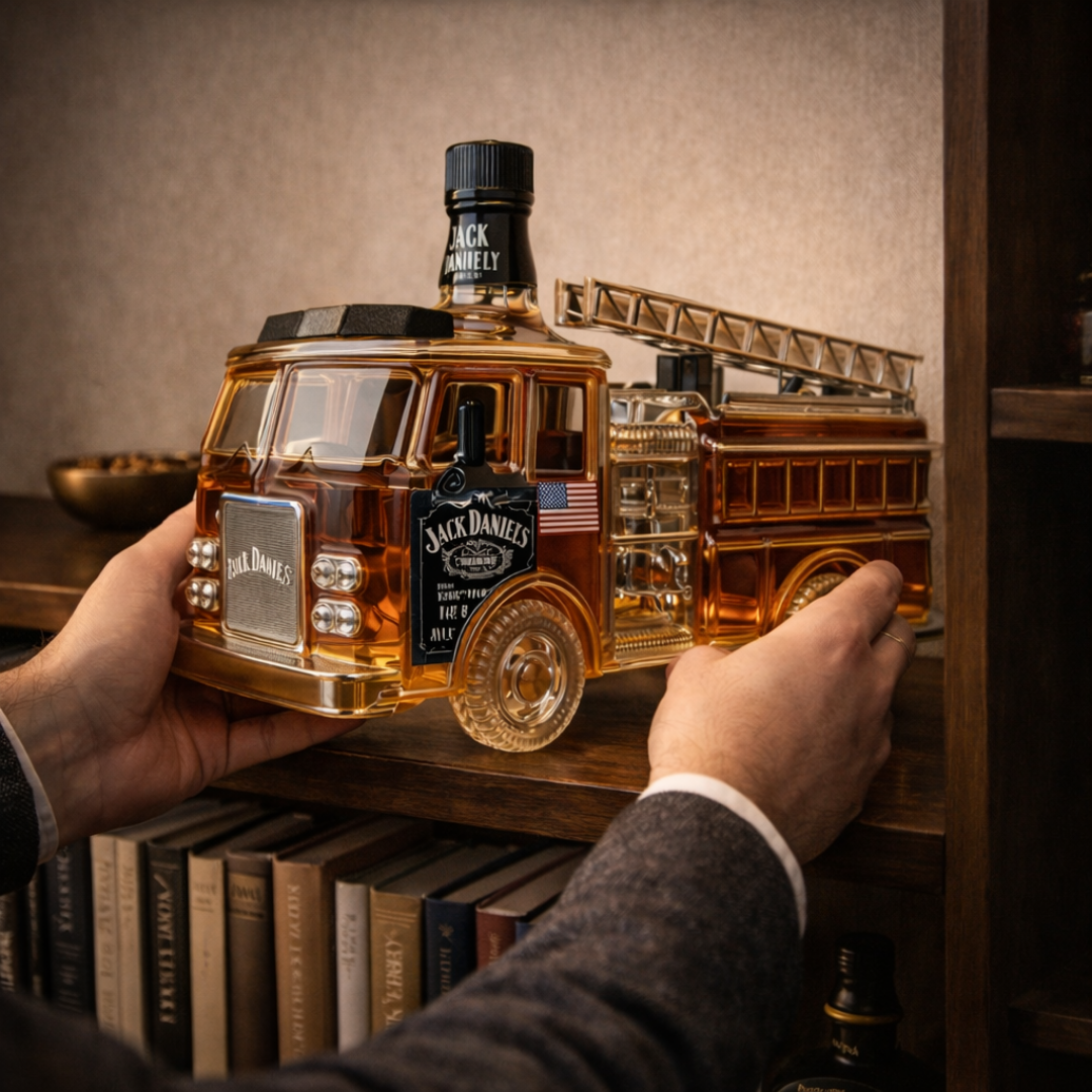 Bouteille de whisky Jack Daniel's - Édition Pompier