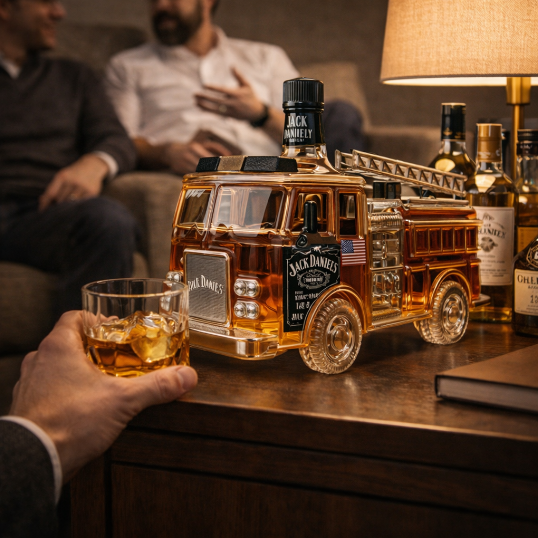 Bouteille de whisky Jack Daniel's - Édition Pompier