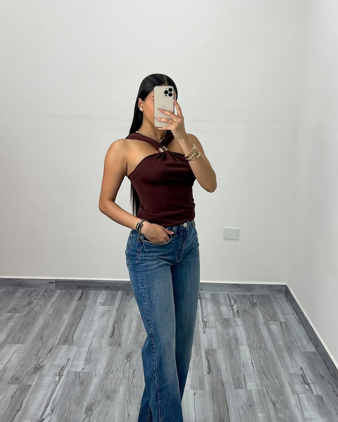 ASTRID | Haut Halter Mocha