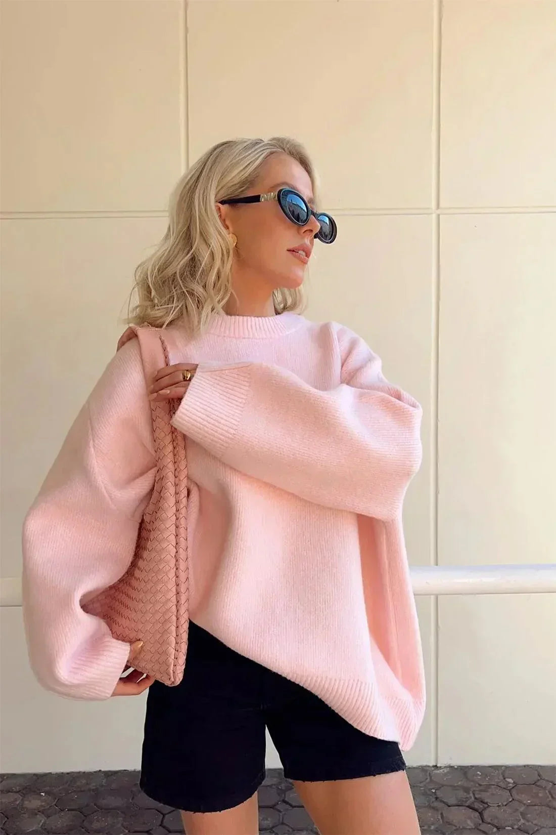 ASTRID | Pink Cozy Sweater