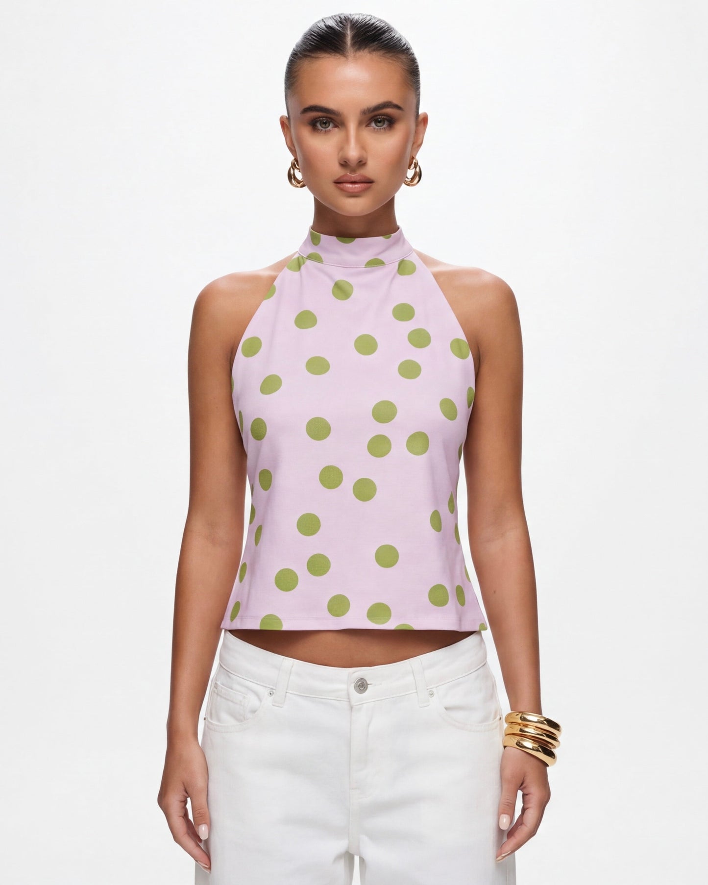 Haut halter Polka Muse