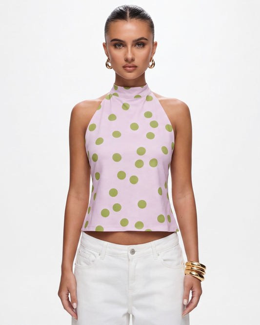 Haut halter Polka Muse
