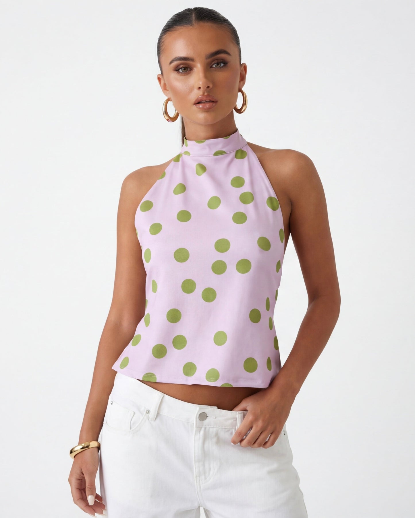 Haut halter Polka Muse