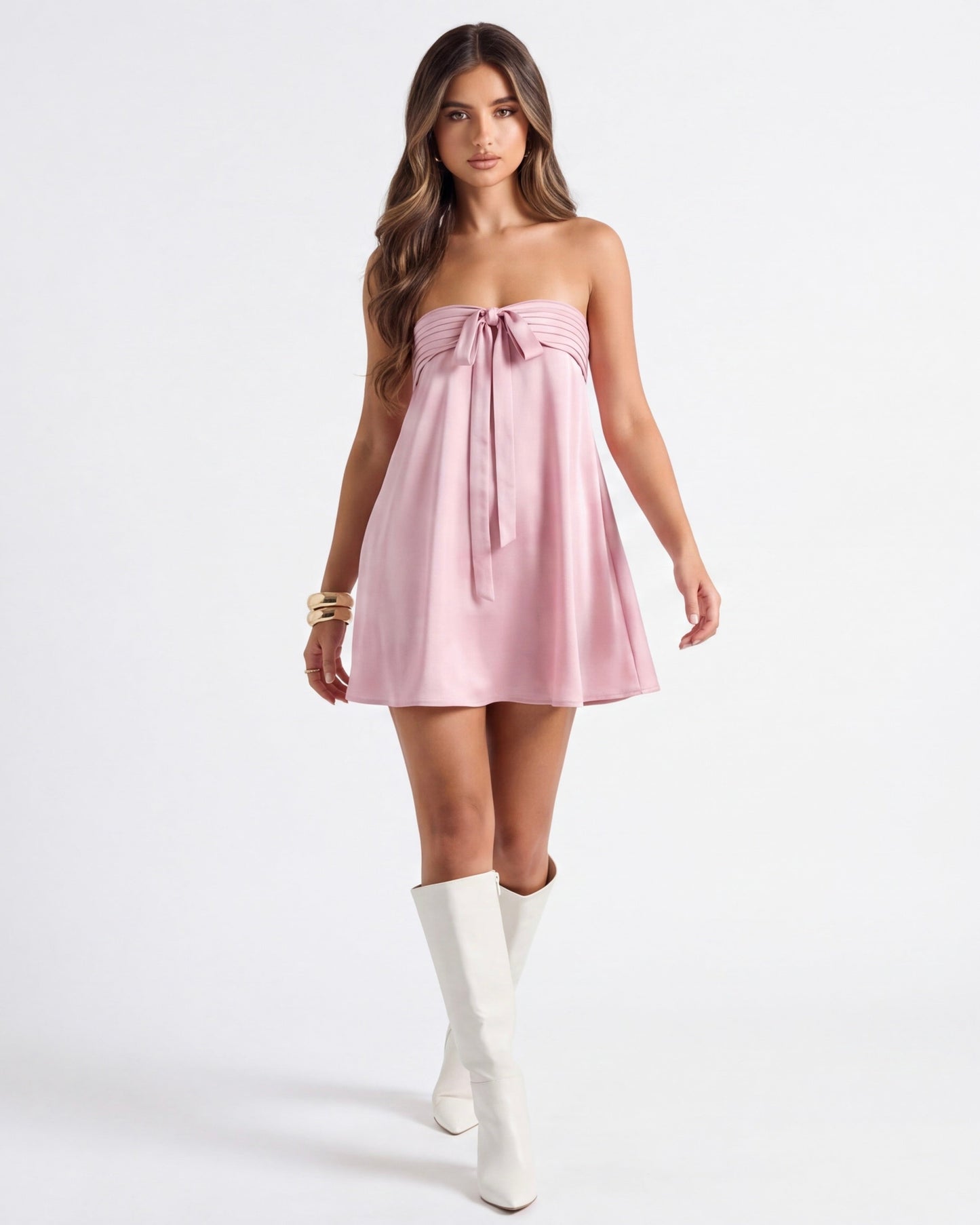 ASTRID | Bow Mini Dress