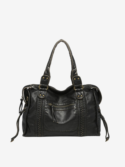 ASTRID | Vintage Weave Shoulder Bag